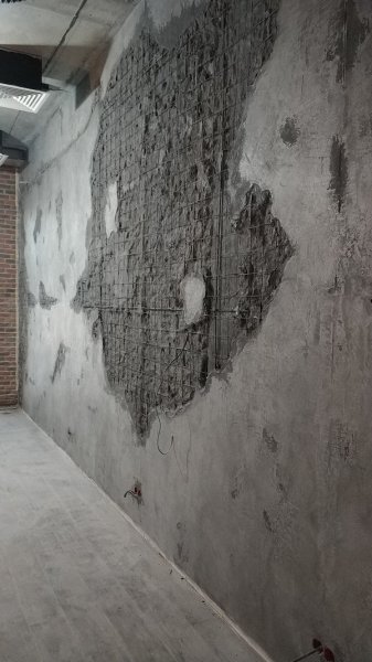 декоративная штукатурка стен имитация состаренный бетон