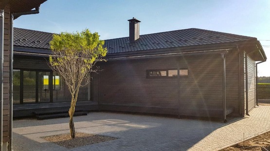 Строительство дома под ключ в ЖК Курганы &mdash; дом 250 м&sup2;