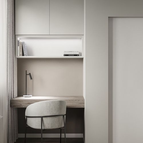Дизайн проект квартиры 45 м² в ЖК Променад