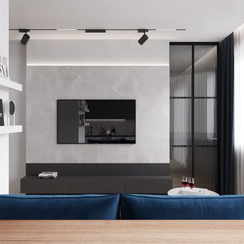 Дизайн проект квартиры 61 м² в ЖК Променад