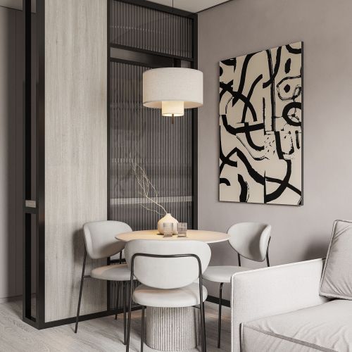 Дизайн проект квартиры 58 м² в ЖК Северный берег